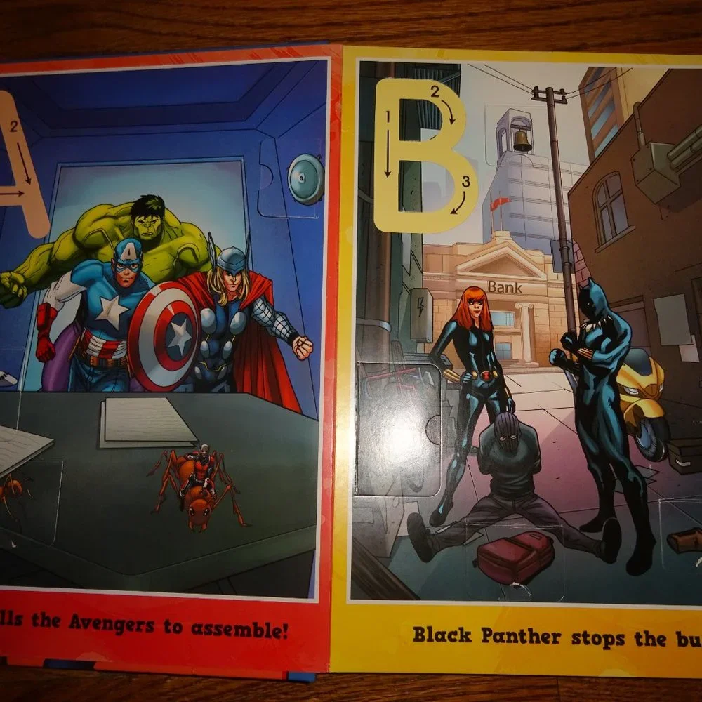 Hardcover Marvel S is for Superhero - Letter Tracing